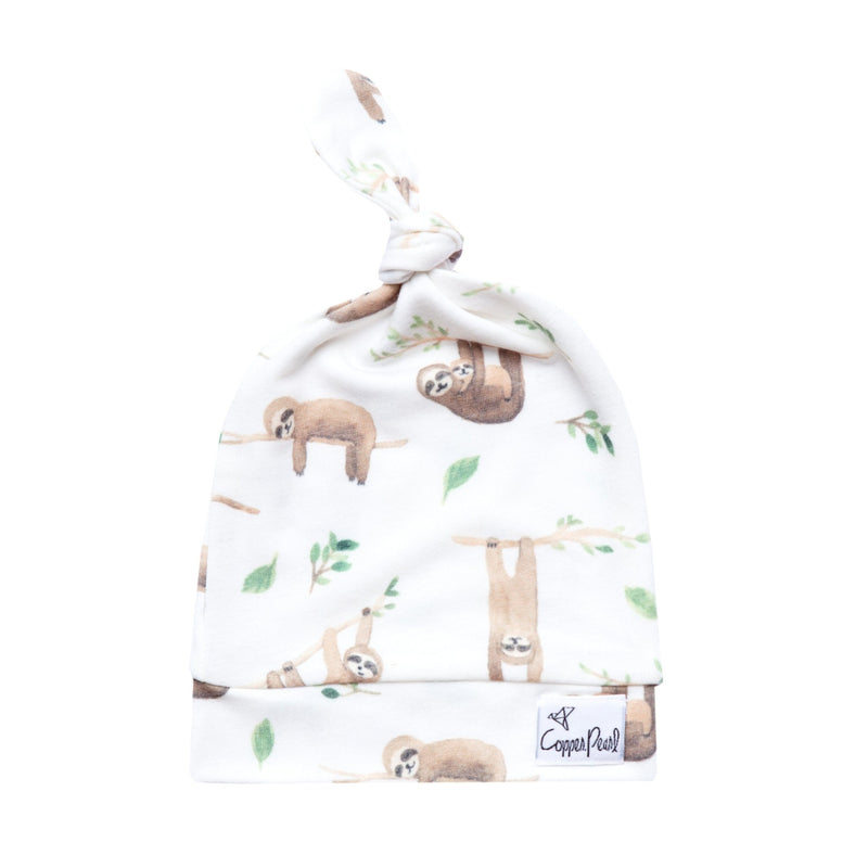 Copper Pearl - Top Knot Hat | 0 - 4 months Apparel & Accessories Core Noah