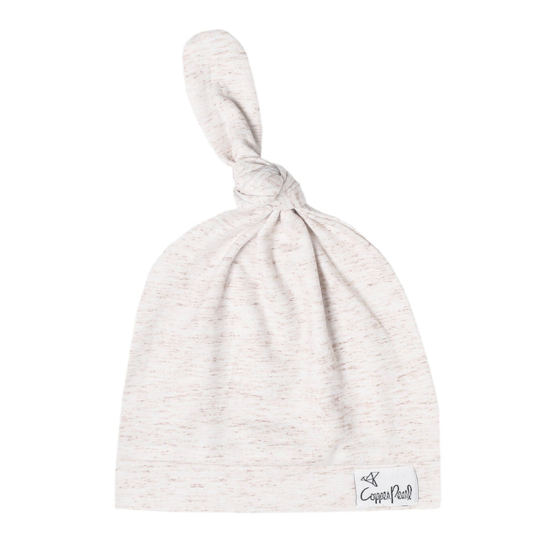 Copper Pearl - Top Knot Hat | 0 - 4 months Apparel & Accessories Core Oat