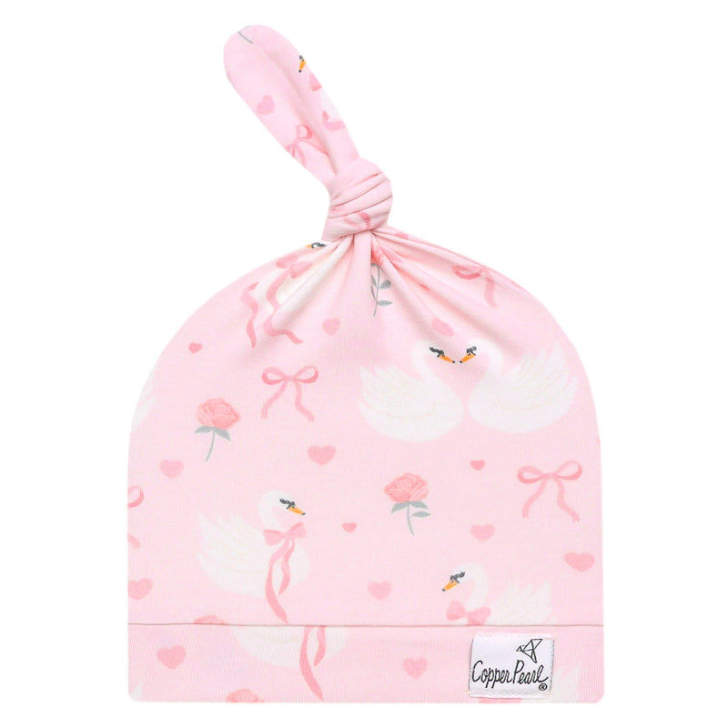 Copper Pearl - Top Knot Hat | 0 - 4 months Apparel & Accessories Floral Adelia