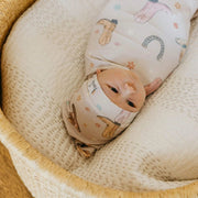 Copper Pearl - Top Knot Hat | 0 - 4 months Apparel & Accessories Floral Cheyenne