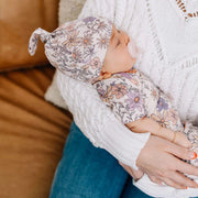 Copper Pearl - Top Knot Hat | 0 - 4 months Apparel & Accessories Floral Flora