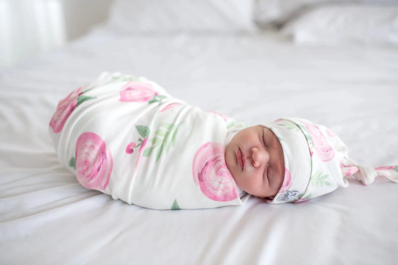 Copper Pearl - Top Knot Hat | 0 - 4 months Apparel & Accessories Floral Grace