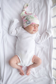 Copper Pearl - Top Knot Hat | 0 - 4 months Apparel & Accessories Floral Grace