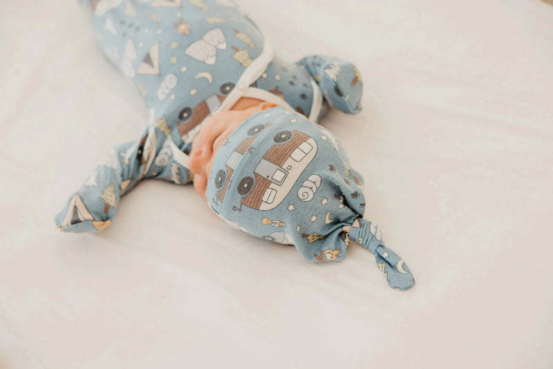 Copper Pearl - Top Knot Hat Apparel & Accessories 0 - 4 Months Scout