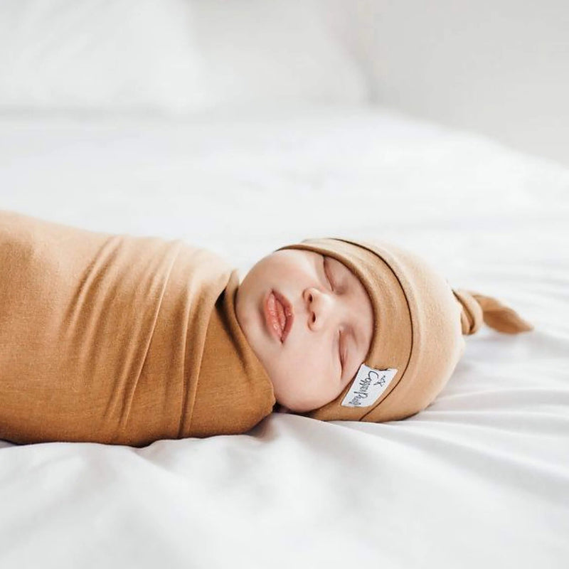 Copper Pearl - Top Knot Hat Apparel & Accessories 0 - 4 Months Scout