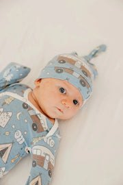 Copper Pearl - Top Knot Hat Apparel & Accessories 0 - 4 Months Scout