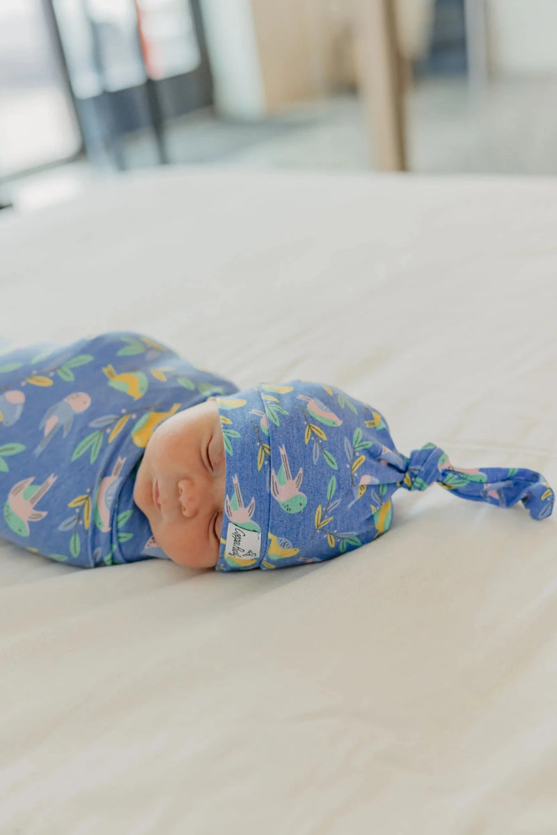 Copper Pearl - Top Knot Hat Apparel & Accessories 0 - 4 Months Scout