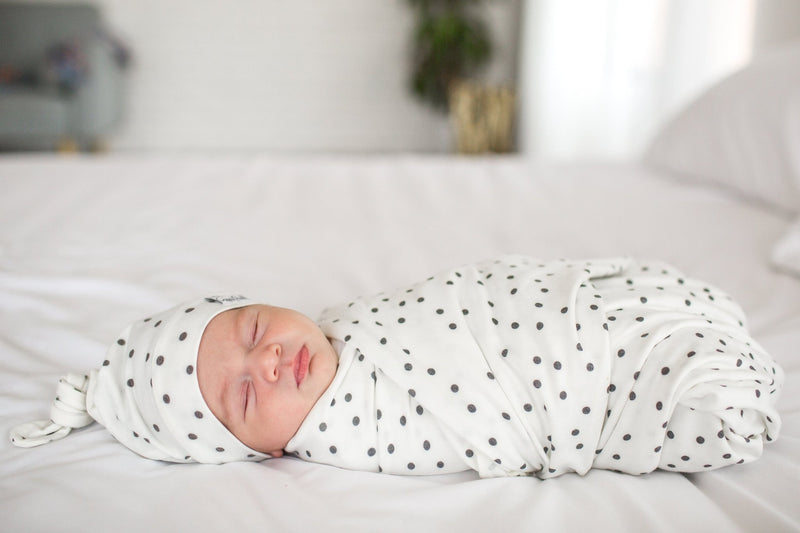 Copper Pearl - Top Knot Hat Apparel & Accessories 0 - 4 Months Willow