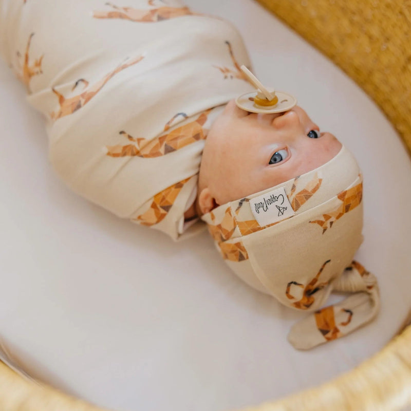 Copper Pearl - Top Knot Hat Apparel & Accessories newborn Swift