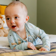 Copper Pearl - Zip - up Footie Pajama Baby & Toddler Newborn Tanner