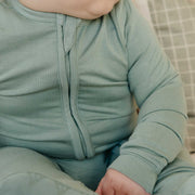 Copper Pearl - Zip - up Footie Pajama Mother & Baby Jo