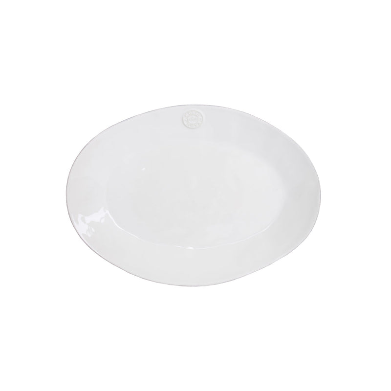 Costa Nova Nova White mid size oval platter