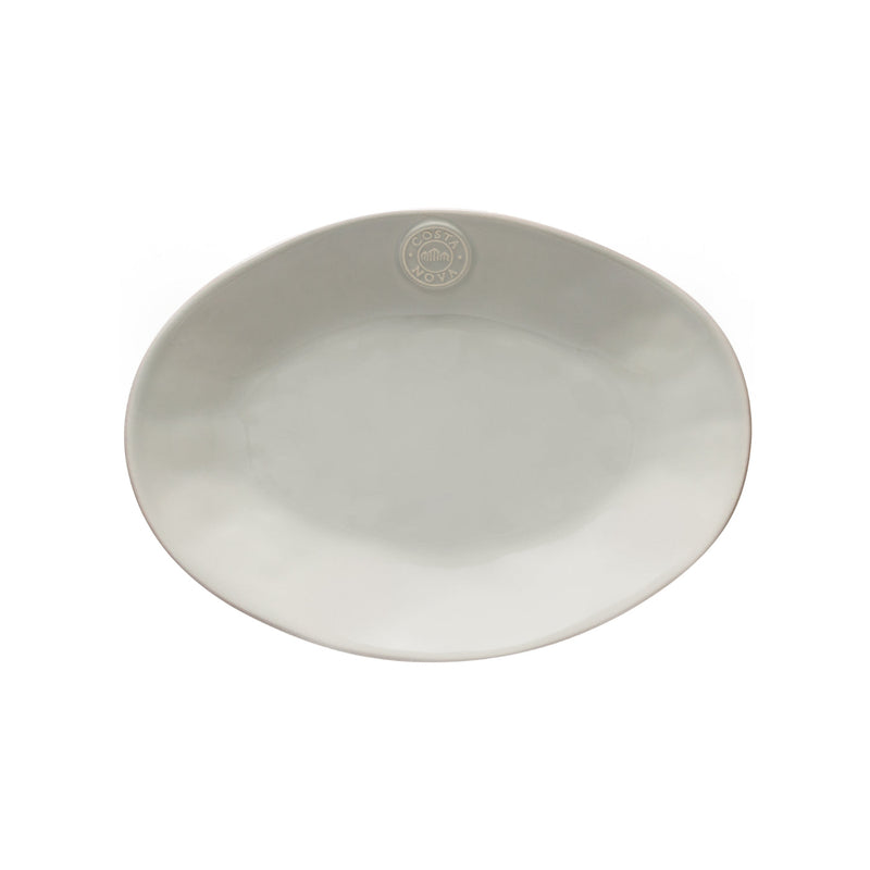 Costa Nova Nova Sand Grey mid size oval platter