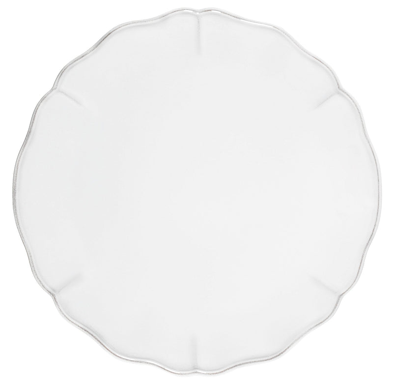 Costa Nova - Alentejo White Charger Plate/Platter Home & Kitchen