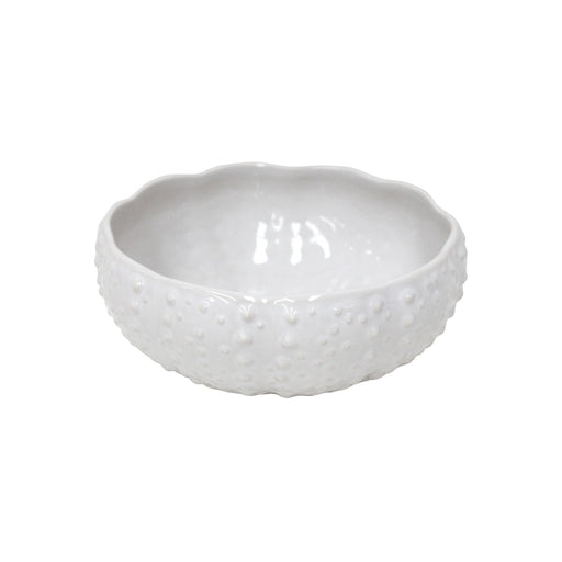Costa Nova Aparte white large urchin bowl, main view