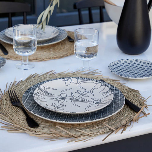 Costa Nova - Augusta Little Garden Appetizer/bread plate Home & Kitchen Set of 6