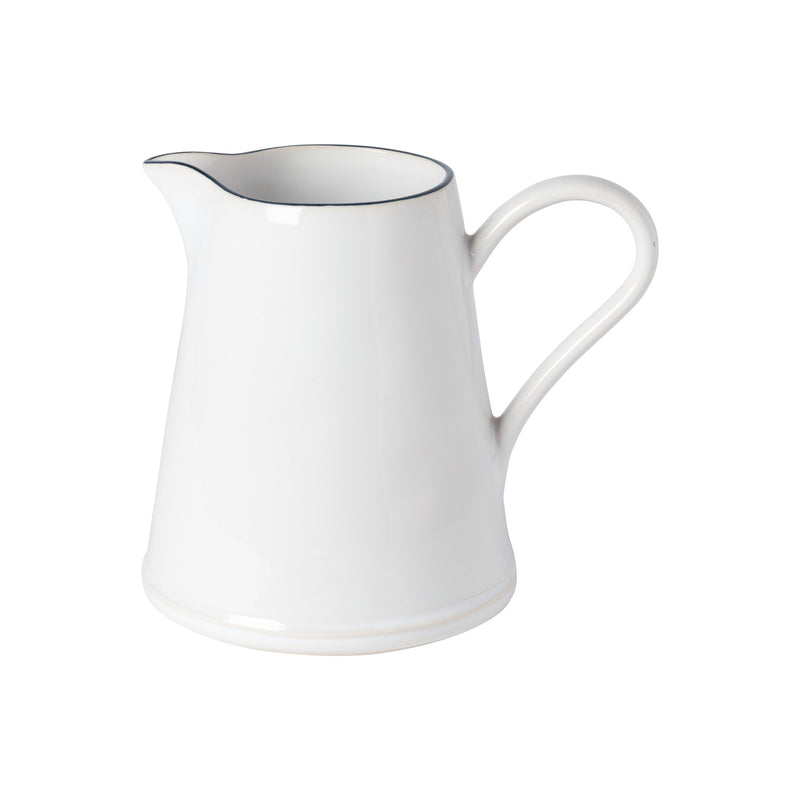 Costa Nova - Beja White Blue Pitcher Home & Kitchen