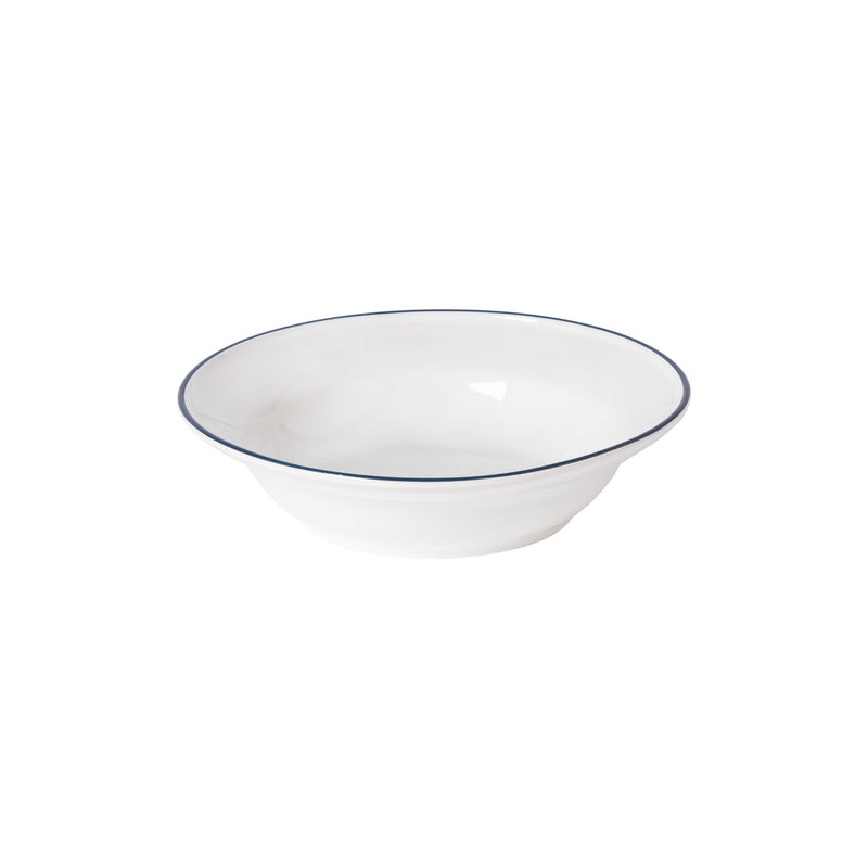 Costa Nova - Beja White Blue Soup/Pasta Plate Home & Kitchen