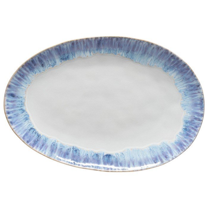 Costa Nova - Brisa Ria Blue Oval Platter XL Home & Kitchen