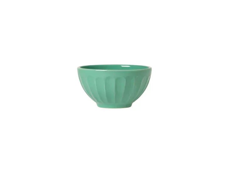 Costa Nova - Petal Latte Bowl (Set of 4) | Ø14.5 X H8 cm Home & Kitchen Sage