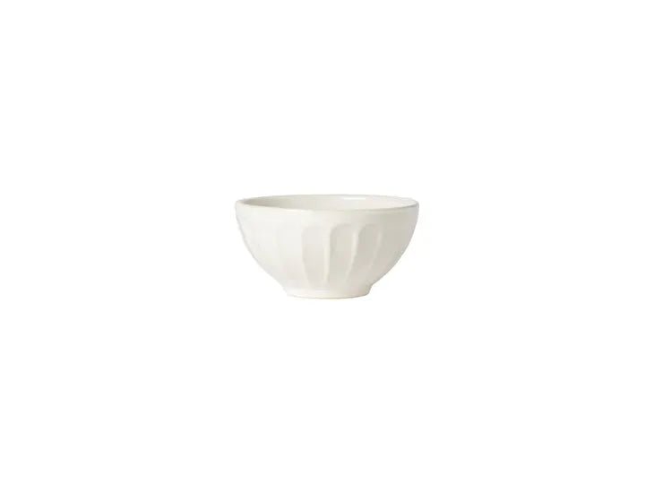 Costa Nova - Petal Latte Bowl (Set of 4) | Ø14.5 X H8 cm Home & Kitchen White