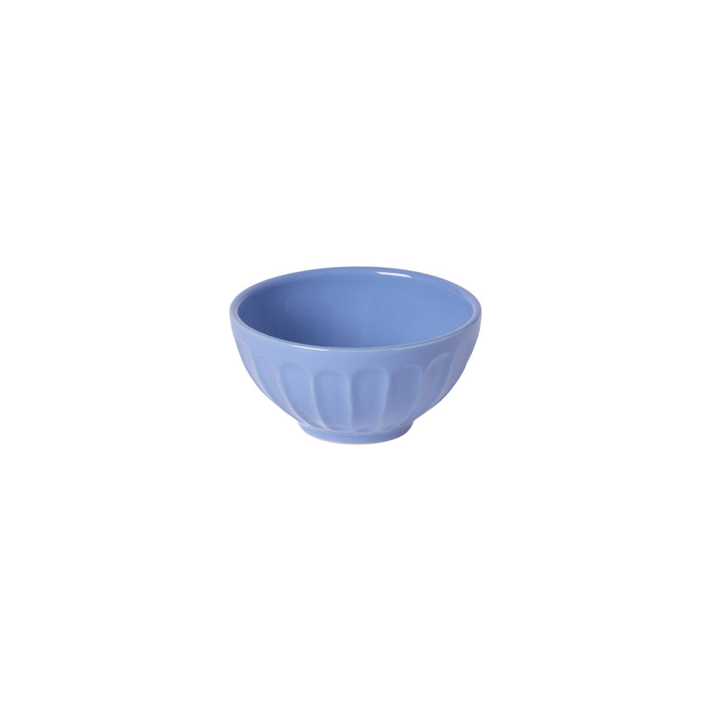 Costa Nova - Petal Latte Bowl x4 Home & Kitchen Cornflower Blue Ø12.5 X H6.3cm