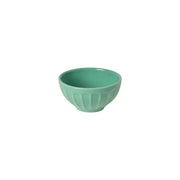 Costa Nova - Petal Latte Bowl x4 Home & Kitchen Sage Ø12.5 X H6.3cm