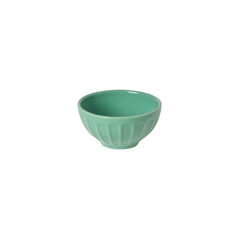 Costa Nova - Petal Latte Bowl x4 Home & Kitchen Sage Ø12.5 X H6.3cm