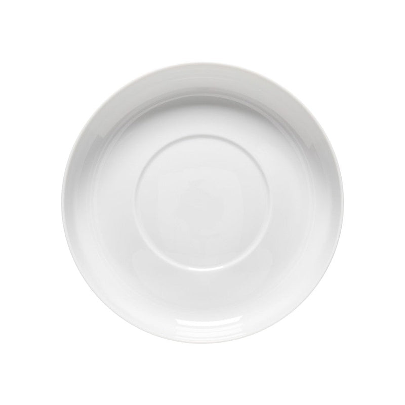 Costa Nova - Resonance White Porcelain XL Plate w/recessed centre Home & Kitchen