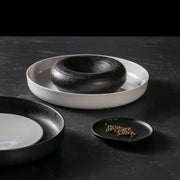 Costa Nova - Resonance White Porcelain XL Plate w/recessed centre Home & Kitchen