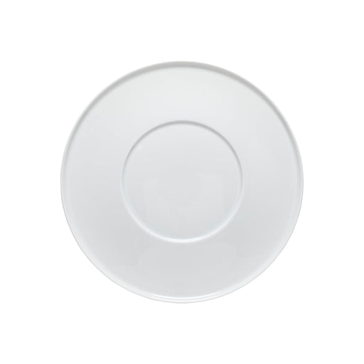 Costa Nova - Resonance White Porcelain XL Plate w/recessed centre Home & Kitchen
