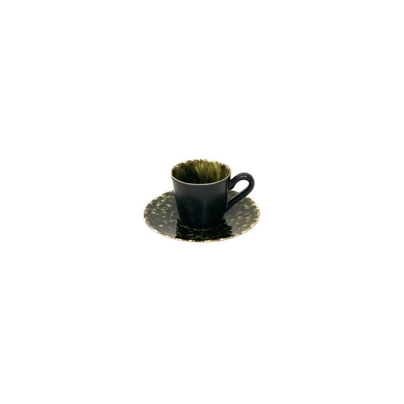 Costa Nova - Riviera Forets Coffee Cup & Saucer | 80 mL / 2.7 oz Home & Kitchen Single