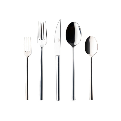 Costa Nova Vela polished five-piece flatware set