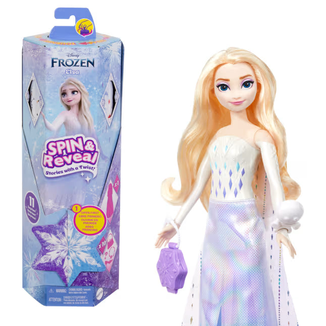 Mattel - Disney Princess - Frozen - Spin & Reveal Assortment