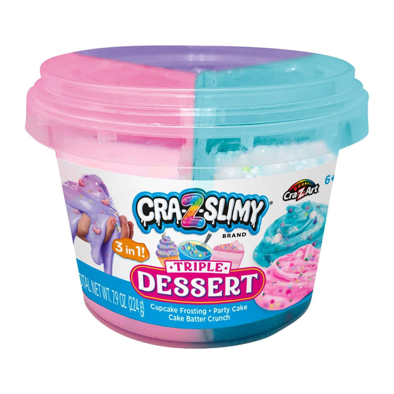 Cra - Z - Art - Cra - Z - Slimy Triple Dessert Jars Toys & Games