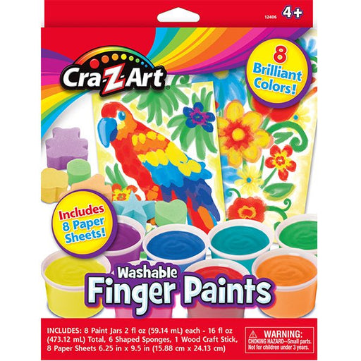 Cra - Z - Art - Finger Paints Toys & Games