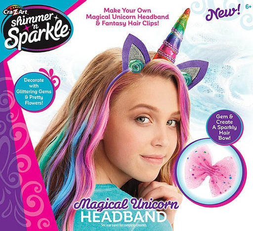 Cra - Z - Art - Shimmer 'N Sparkle Magical Unicorn Headband Arts & Entertainment