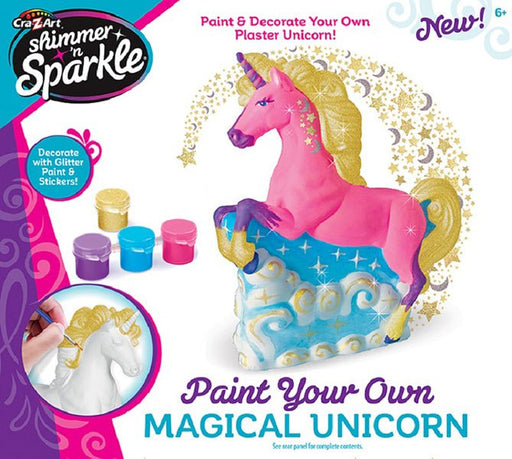 Cra - Z - Art - Shimmer 'N Sparkle Paint Your Magical Unicorn Arts & Entertainment