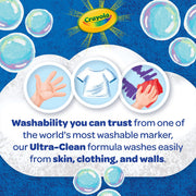 Crayola - 10 ULTRA - CLEAN WASH MARKERS, CLASSIC Office Supplies