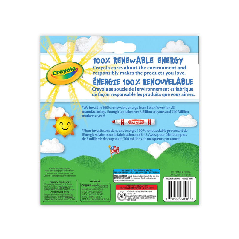Crayola - 10pk BROAD LINE MARKERS ORIGINAL Arts & Entertainment