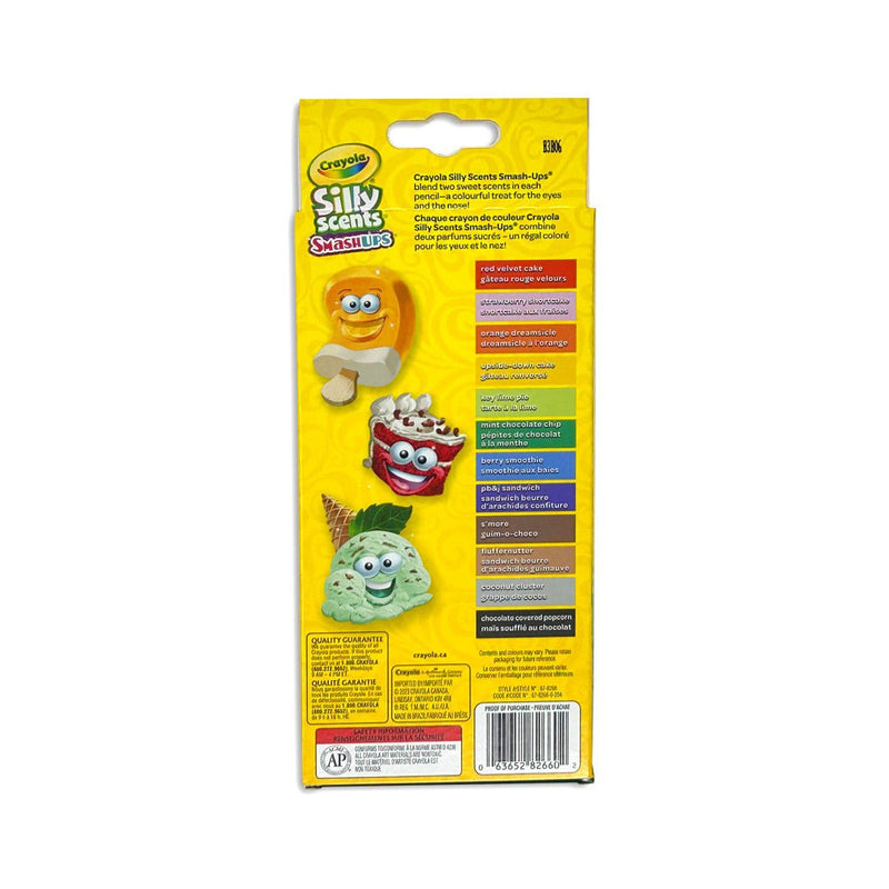 Crayola - 12 SILLY SCENTS COLOURED PENCILS Arts & Crafts