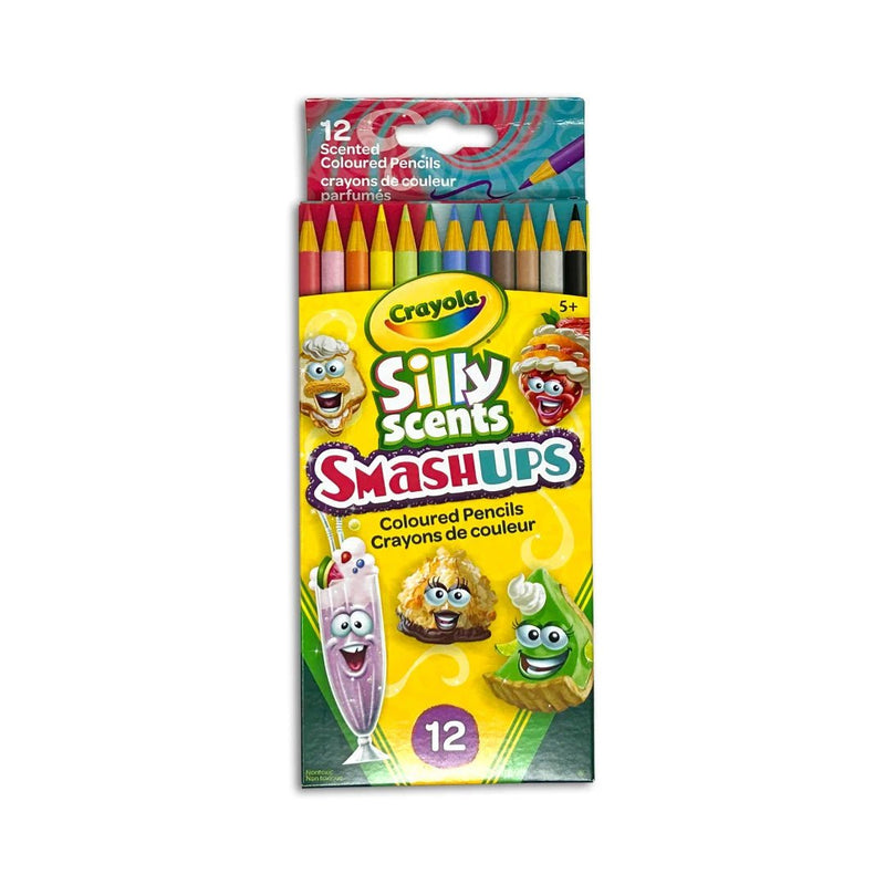 Crayola - 12 SILLY SCENTS COLOURED PENCILS Arts & Crafts