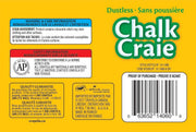 Crayola - 144 WHITE DUSTLESS CHALK Arts & Crafts