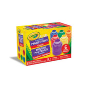 Crayola - 6 59ML PAINT JARS Arts & Crafts