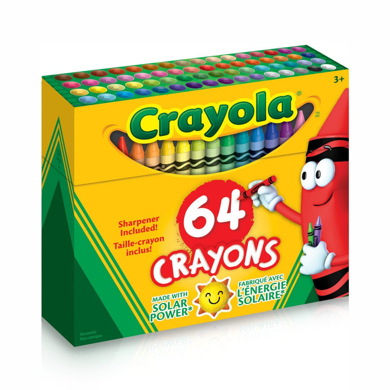 Crayola - 64 CRAYONS Arts & Crafts
