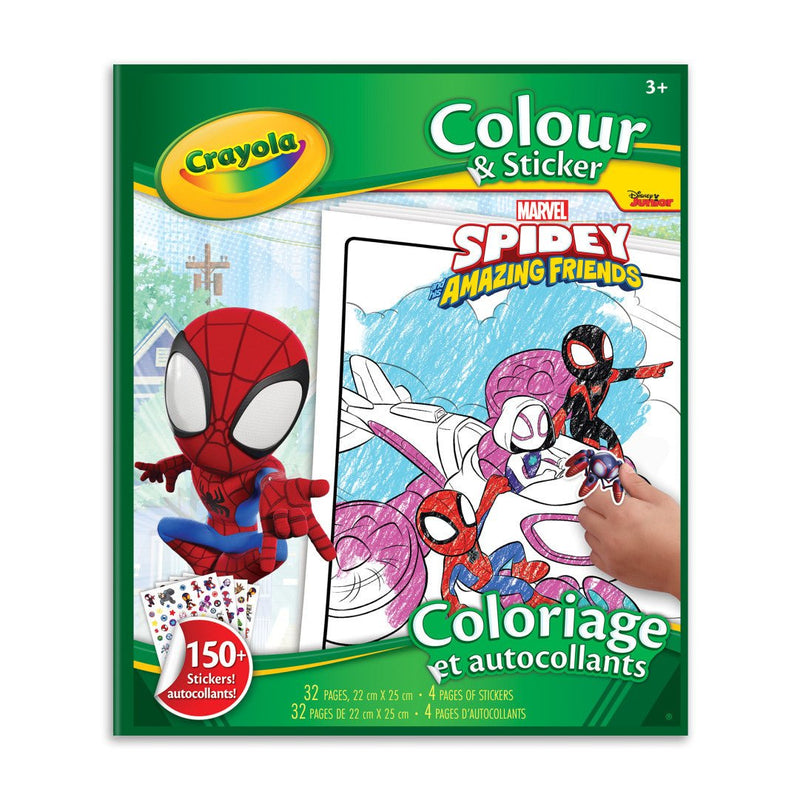 Crayola - CLR & STCK, SPIDEY & HIS AMAZING FRIENDS Arts & Crafts