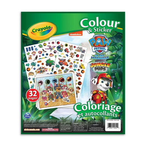 Crayola - CLR & STICKER, PAW PATROL Arts & Crafts