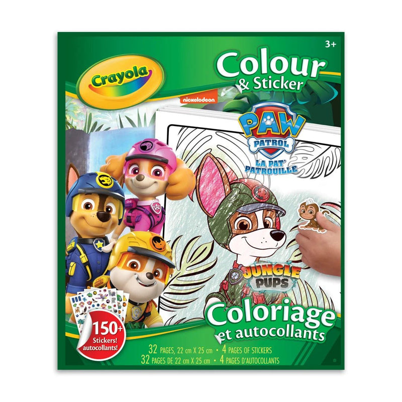 Crayola - CLR & STICKER, PAW PATROL Arts & Crafts