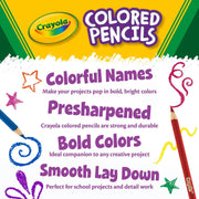 Crayola - Coloured Pencils, 48 Count Arts & Crafts