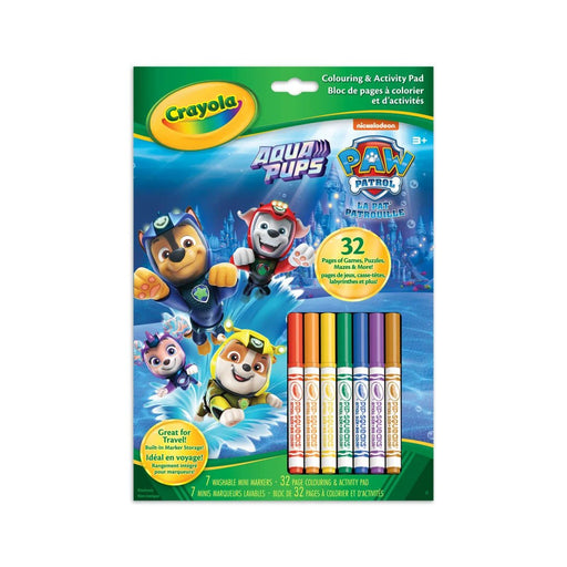 Crayola - COLOURING & ACTIVITY PAD, PAW PATROL Arts & Crafts